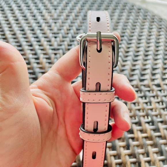 Rebecca Minkoff Leather Ballet Slipper Pink Astor Saddle Bag Crossbody - Picture 5 of 12